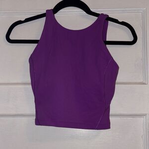 Lululemon Purple Crew Neck Tank Top Size 2
